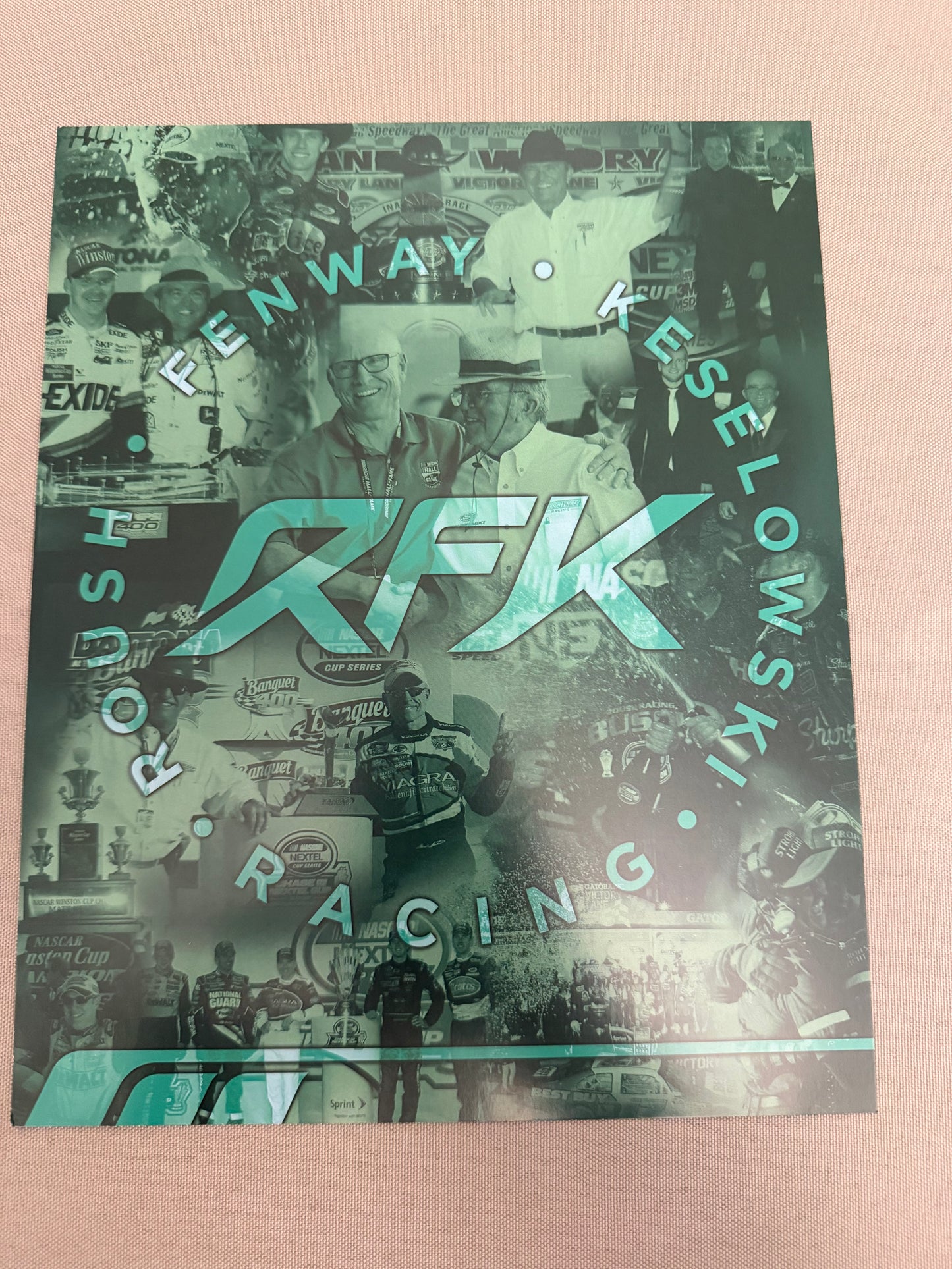 RFK Racing Driver Lineup Nascar Hero Card