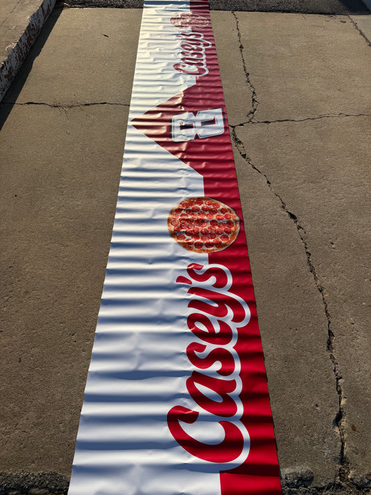 Kyle Busch #8 2023 Casey’s Nascar Pit Wall Banner