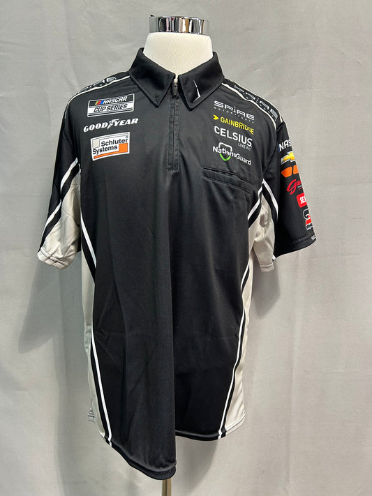 Corey Lajoie #7 Spire Motorsports Nascar Crew Shirt