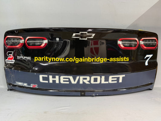 Justin Haley #7 2025 Talladega Gainbridge Assists Nascar Rear Bumper