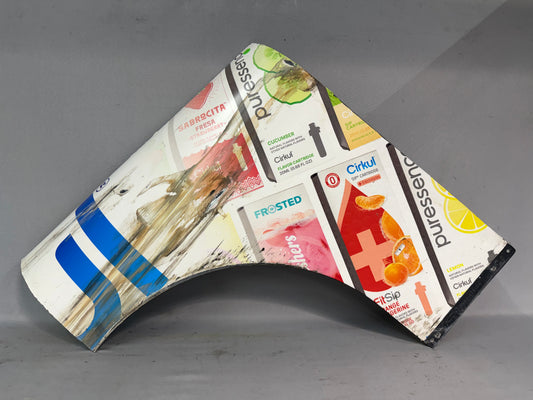 AJ Allmendinger #16 2024 Iowa Cirkul Nascar Partial Quarter Panel