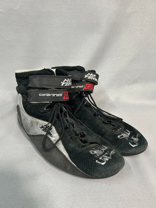 Michael Waltrip Nascar Autographed Sparco Driver Shoes