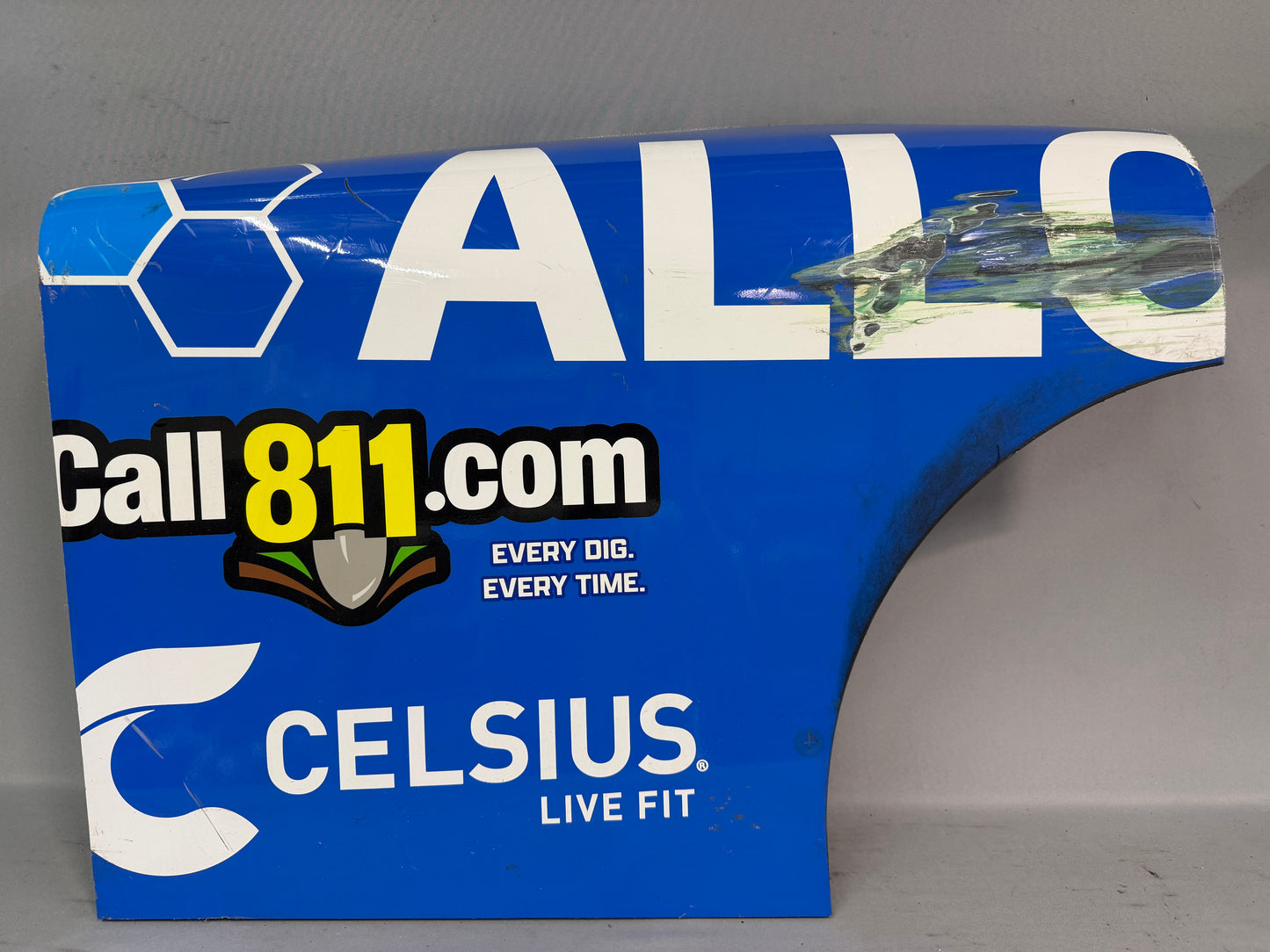 Josh Williams #11 2024 Alloy Employer Services Nascar Partial Quarter Panel