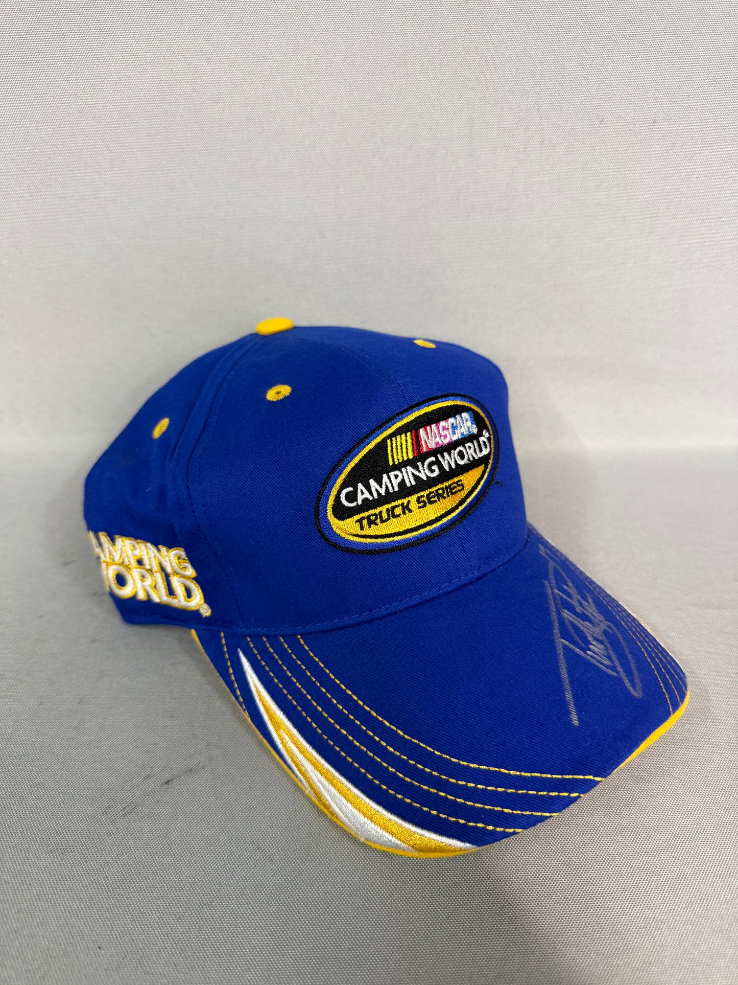 Timothy Peters #17 2010 Daytona Camping World Truck Series Nascar Autographed Victory Lane Hat