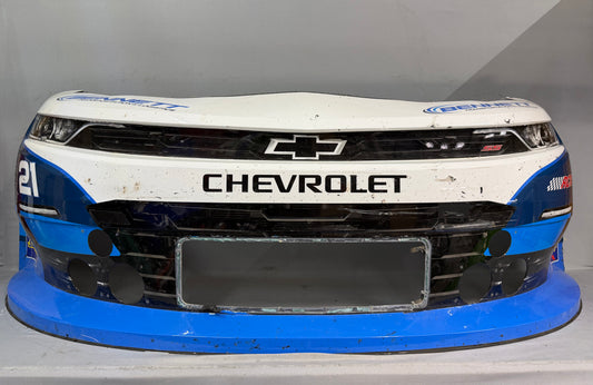 Austin Hill #21 2025 Portland Bennett Transportation Nascar Front Nose