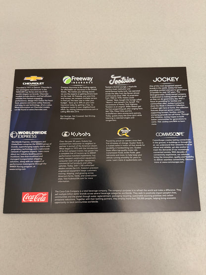 Daniel Suarez #99 Trackhouse Racing Autographed Nascar Hero Card