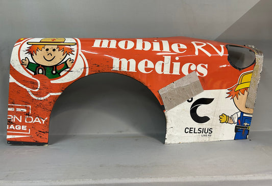 Christian Eckes #16 2025 Atlanta Campers Inn RV Nascar Quarter Panel