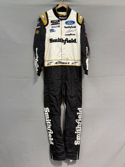 Aric Almirola #10 2022 Smithfield Nascar Autographed Driver Firesuit
