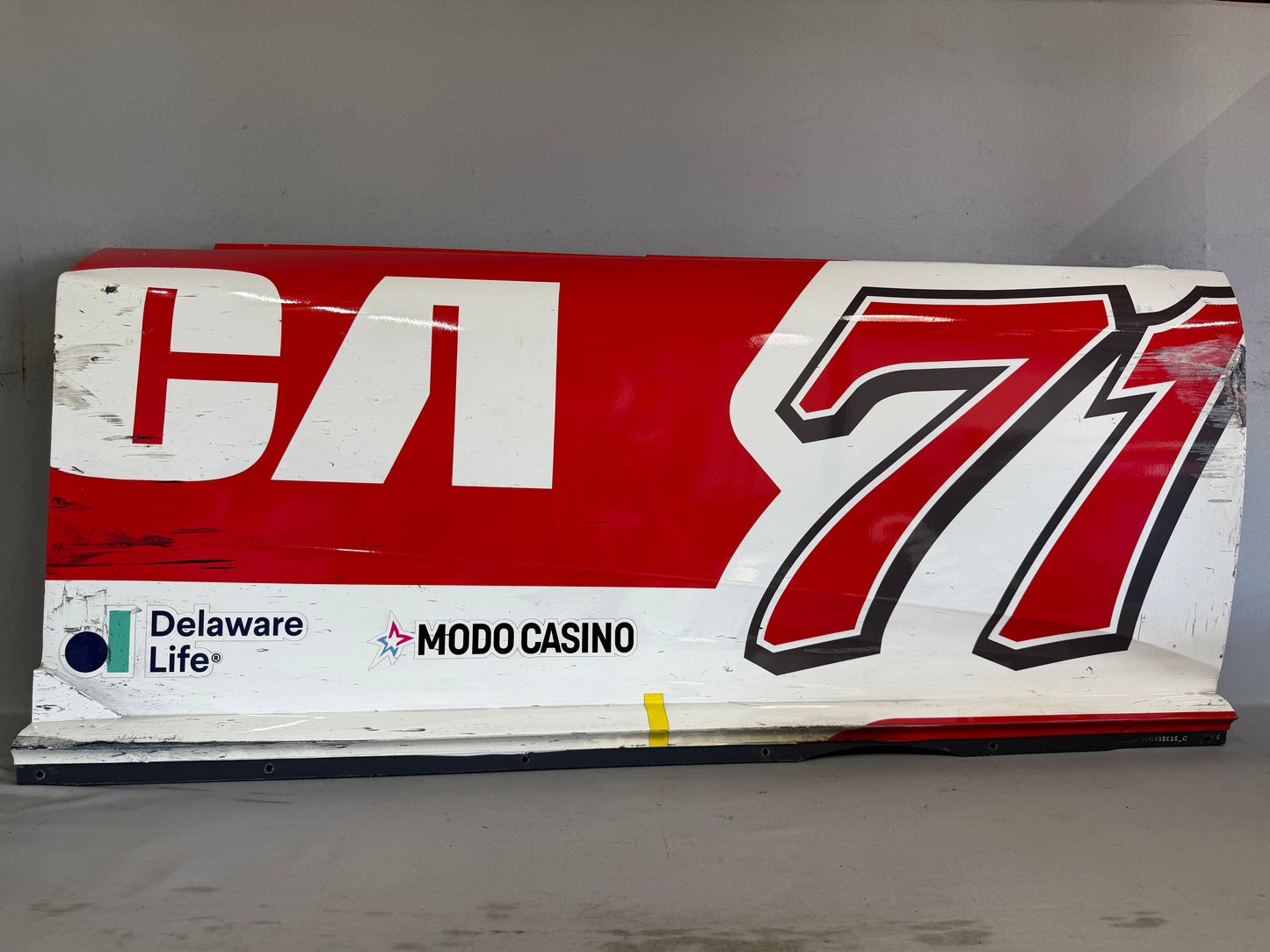 Michael McDowell #71 2026 Dover All Star RCA Nascar Door Panel