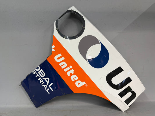 Austin Hill #33 2024 Chicago United Rentals Nascar Partial Quarter Panel