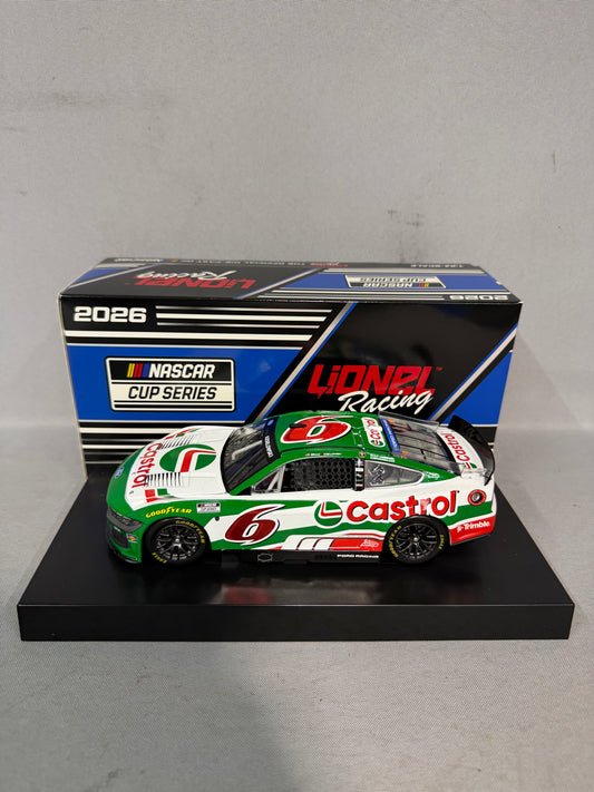 Brad Keselowski #6 2026 Castrol Tribute Nascar Diecast
