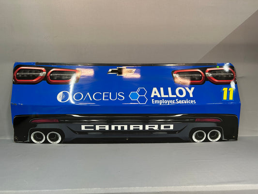 Josh Williams #11 2024 Oaceus Alloy Employer Services Nascar Rear Bumper