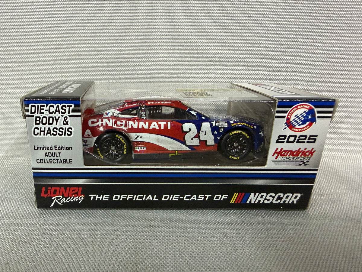 William Byron #24 2025 Martinsville Win Cincinnati Nascar 1/64 Diecast