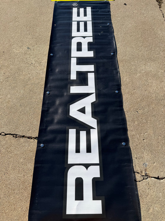 Kyle Busch #7 2024 Texas Win Realtree Nascar Pit Box Riser Banner