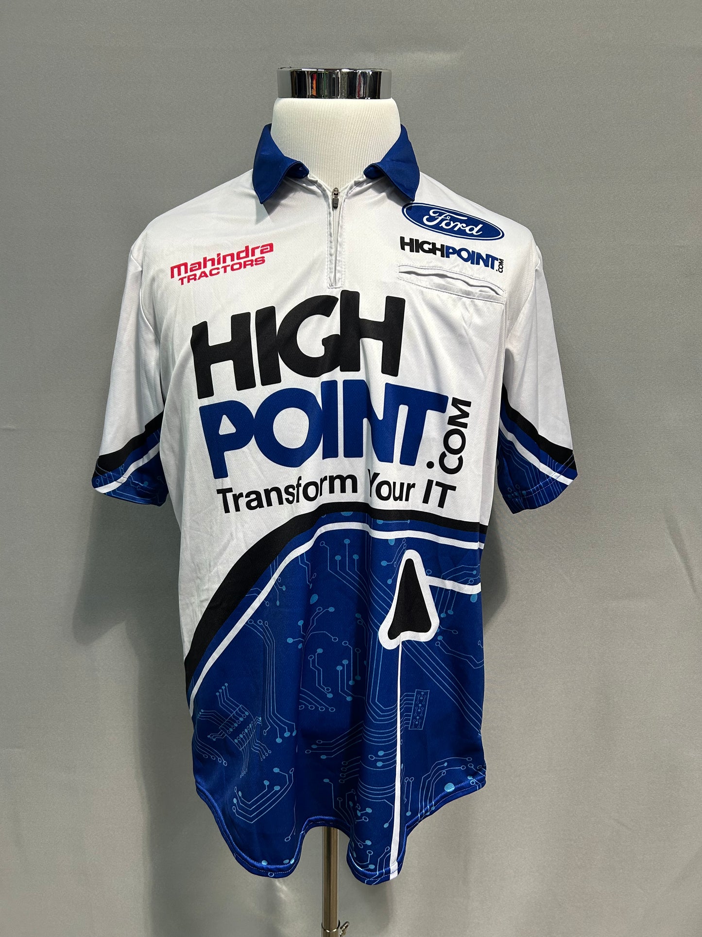 Chase Briscoe #14 High Point Nascar Crew Shirt Size Medium