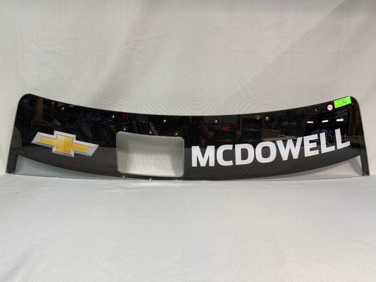 Michael McDowell #71 2025 Kansas 2 Nascar Windshield Banner