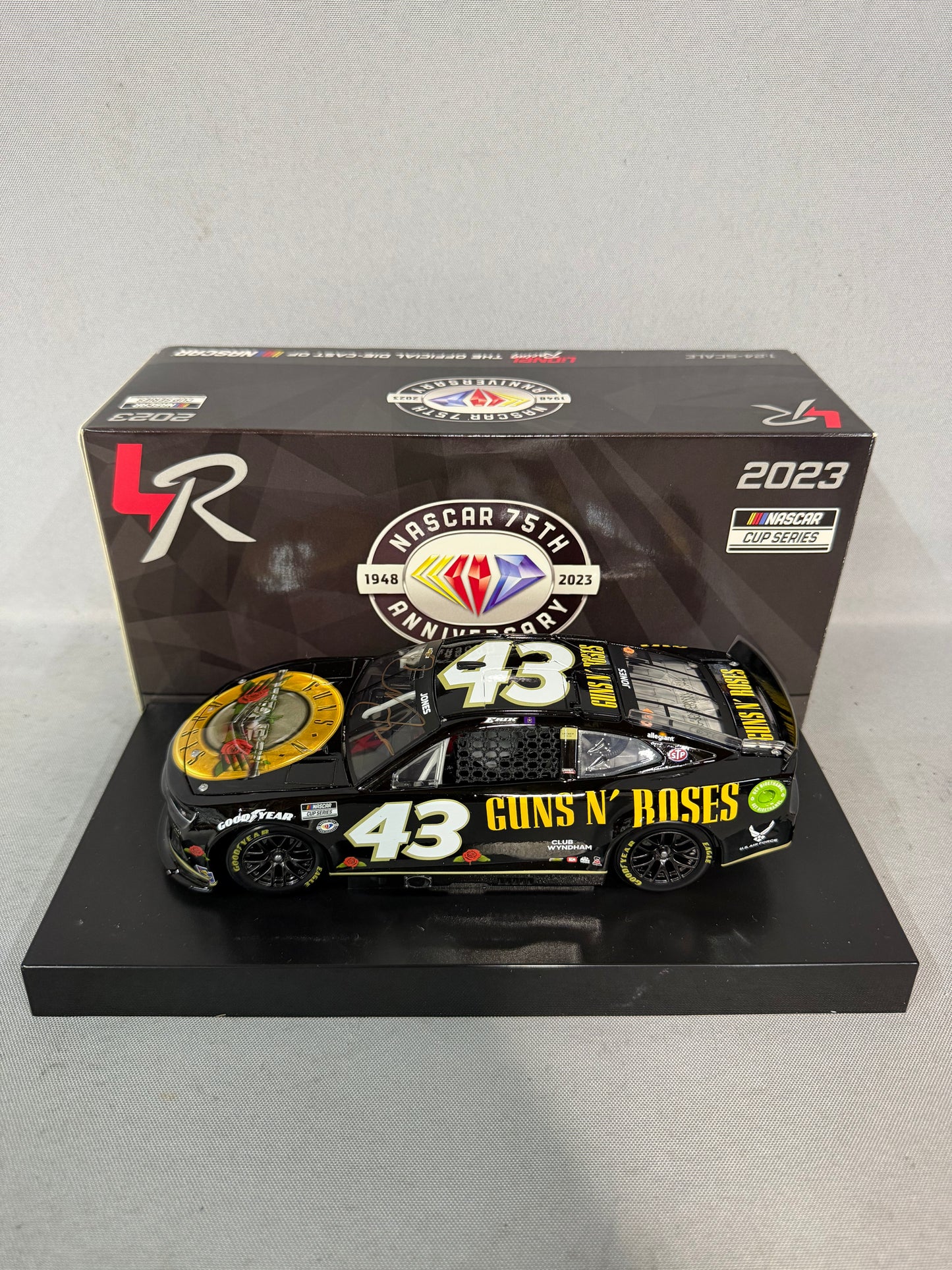 Erik Jones #43 2023 Guns N Roses Nascar Autographed Diecast