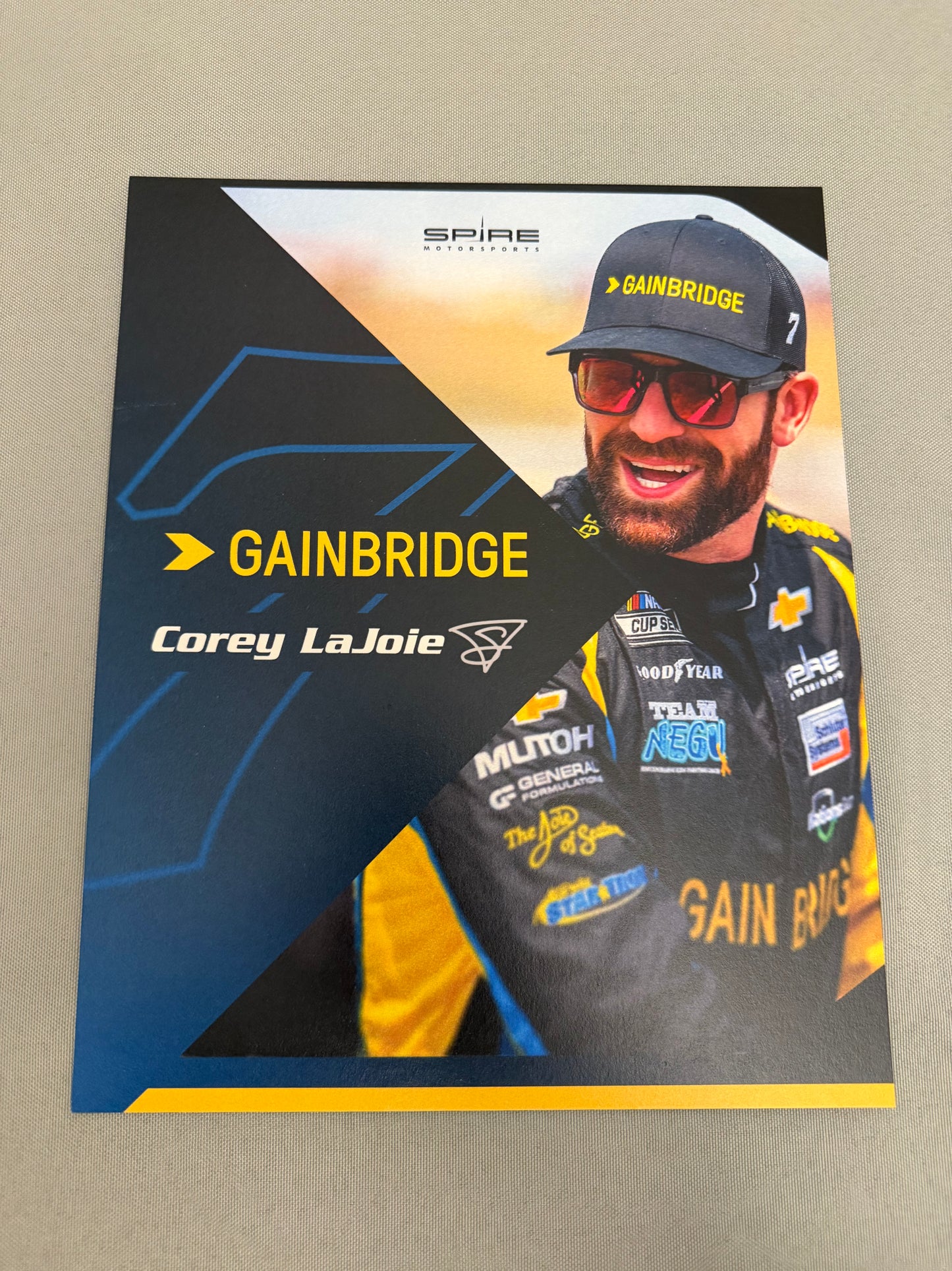 Corey Lajoie #7 2024 Gainbridge Nascar Hero Card