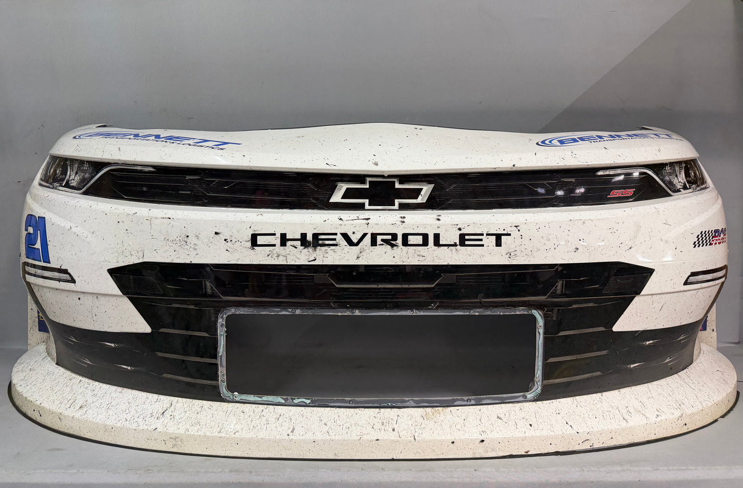 Austin Hill #21 2026 Atlanta 1 Bennett Transportation Nascar Front Nose