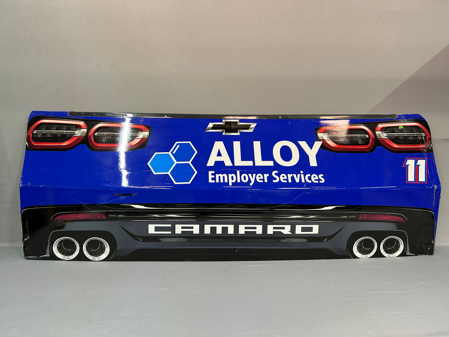 Josh Williams #11 2024 Alloy Employer Services Nascar Rear Bumper