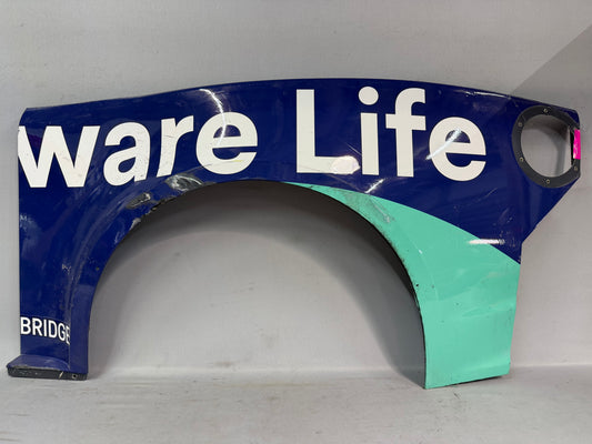 Michael McDowell #71 2025 Las Vegas Delaware Life Nascar Quarter Panel