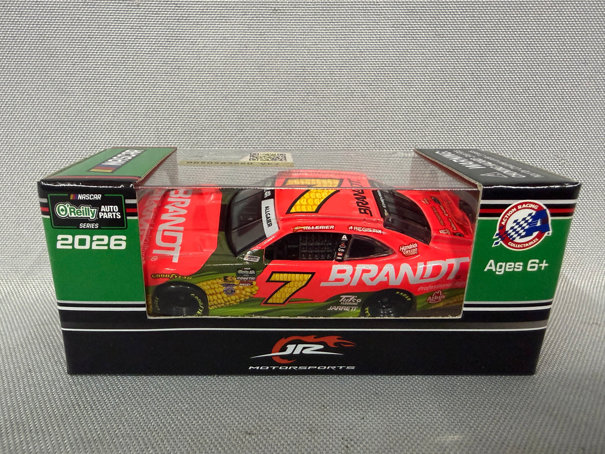 Justin Allgaier #7 2026 Brandt Nascar 1/64 Diecast