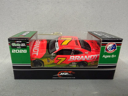 Justin Allgaier #7 2026 Brandt Nascar 1/64 Diecast
