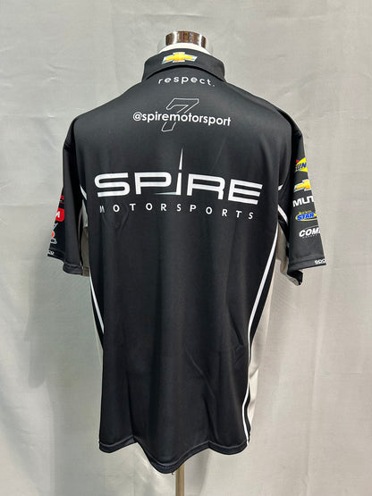 Corey Lajoie #7 Spire Motorsports Nascar Crew Shirt