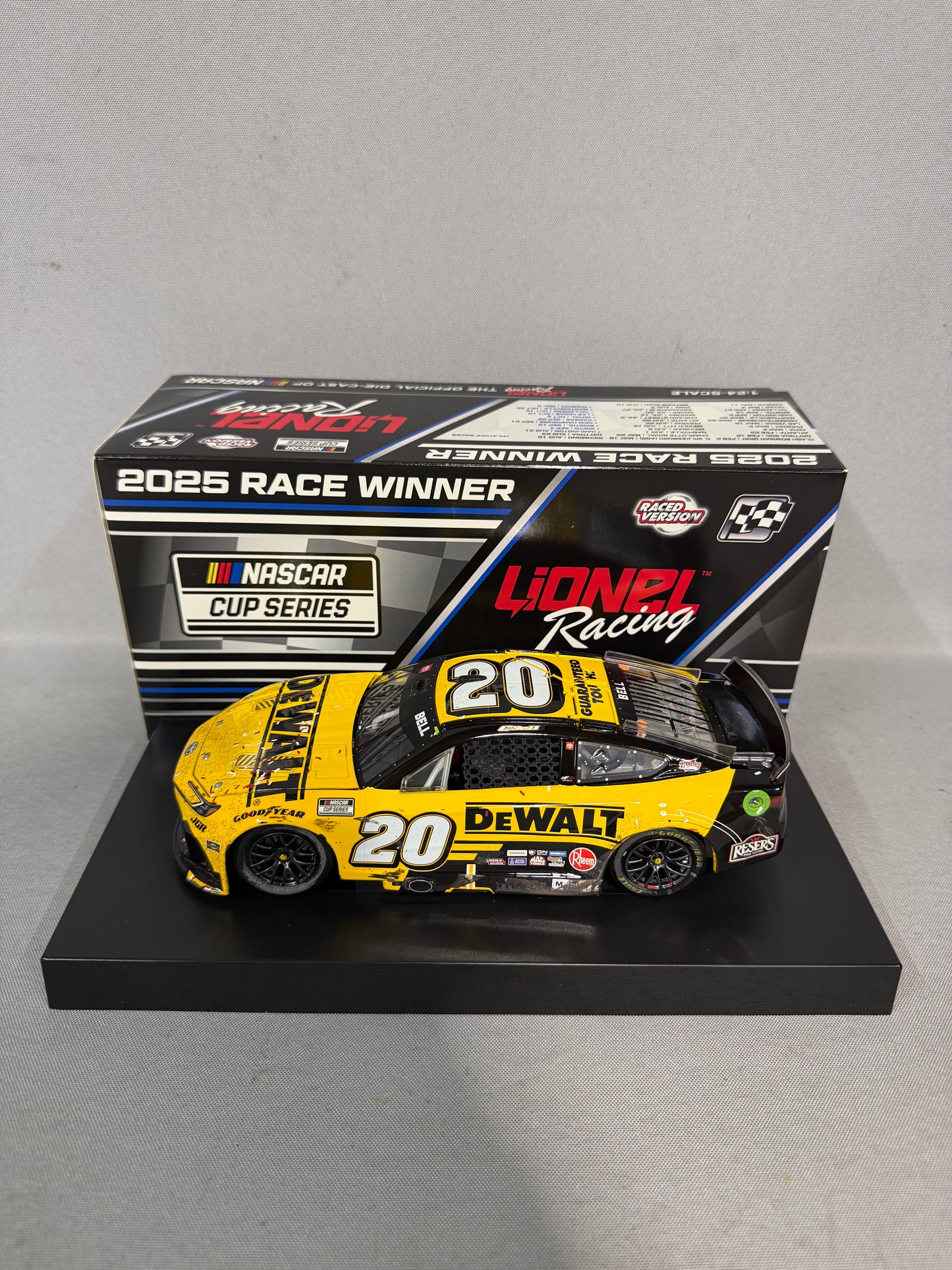 Christopher Bell #20 2025 Atlanta Win Dewalt Nascar Diecast