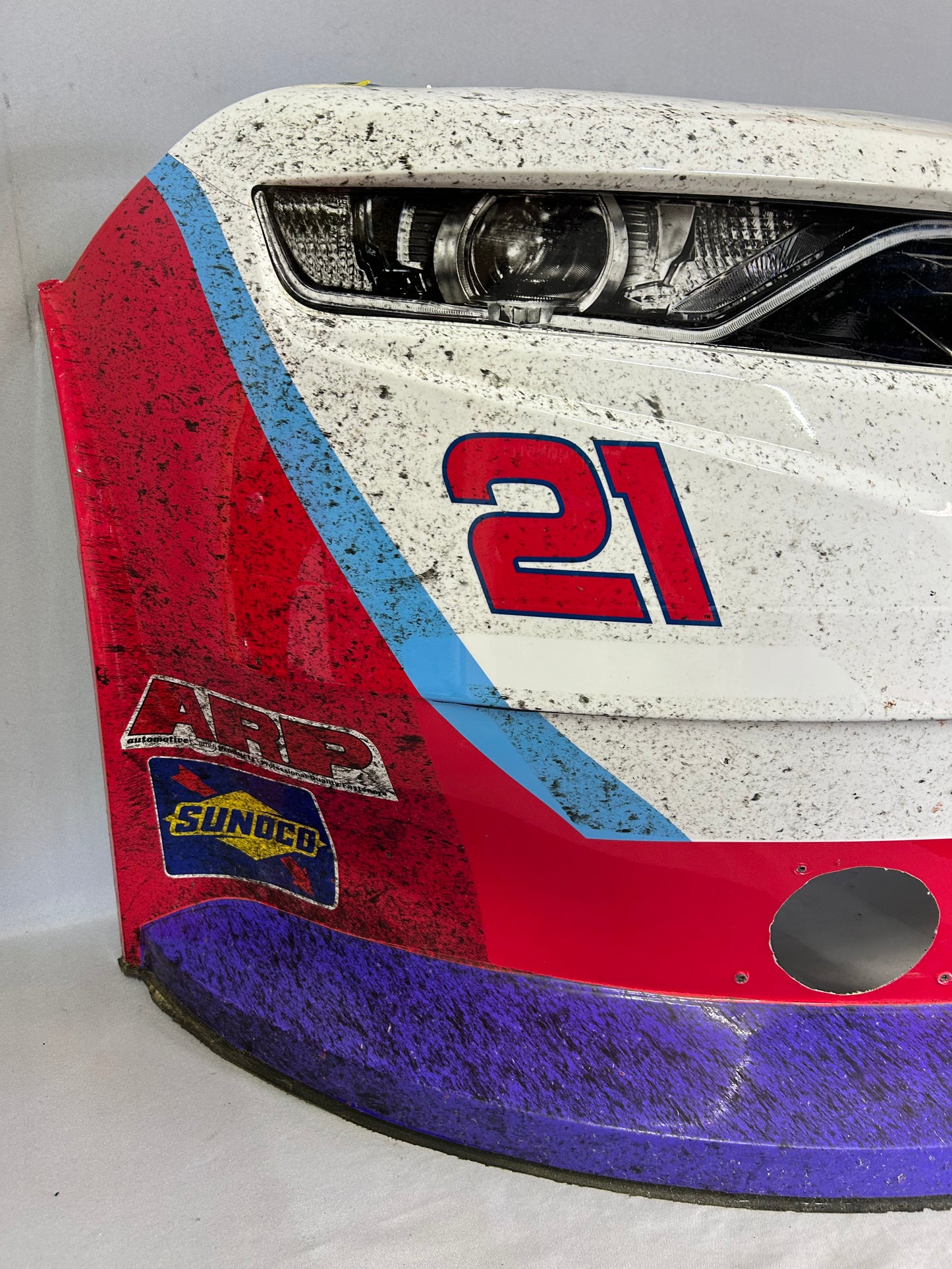Austin Hill #21 2025 Homestead Global Industrial Nascar Front Nose