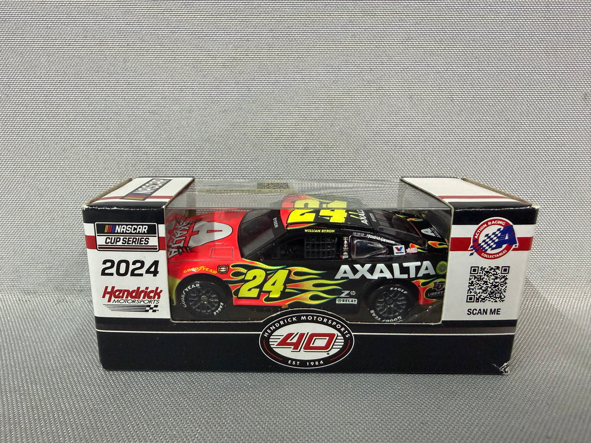 William Byron #24 2024 Axalta Throwback Nascar 1/64 Diecast