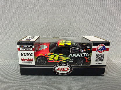 William Byron #24 2024 Axalta Throwback Nascar 1/64 Diecast