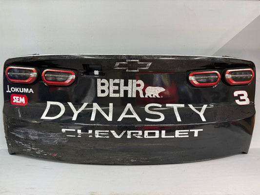 Austin Dillon #3 2026 Martinsville 1 BEHR Nascar Rear Bumper