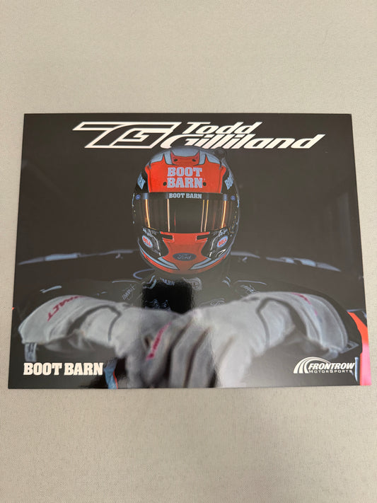 Todd Gilliland #38 2023 Boot Barn Nascar Hero Card