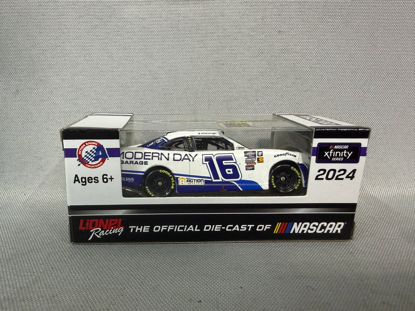 AJ Allmendinger #16 2024 Las Vegas Win Modern Day Garage Nascar 1/64 Diecast