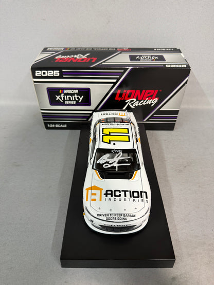 Brenden Queen #11 2025 Action Industries Nascar Autographed Diecast