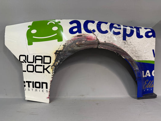 Shane Van Gisbergen #16 2024 Darlington Acceptance Insurance Nascar Quarter Panel