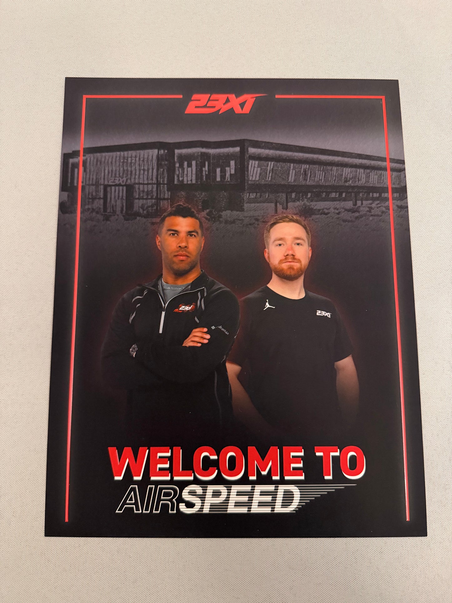 23XI Racing 2024 Airspeed Nascar Hero Card
