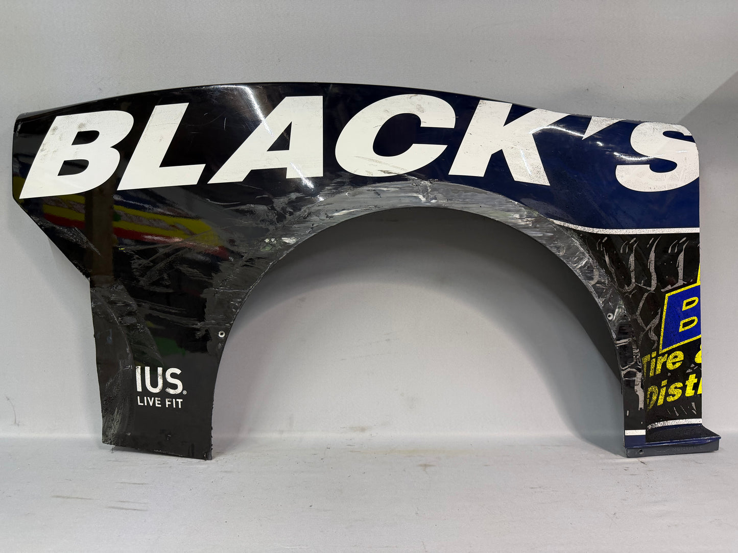 AJ Allmendinger #16 2025 Martinsville Black’s Tire Nascar Quarter Panel