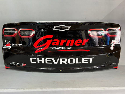 Justin Haley #7 2025 Garner Trucking Nascar Rear Bumper