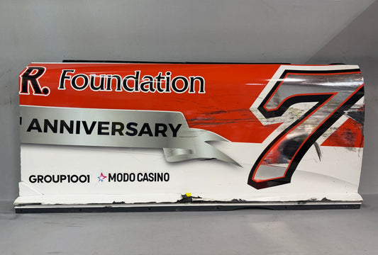 Daniel Suarez #7 2026 Bowman Gray Clash Cal Ripken Foundation Nascar Door Panel
