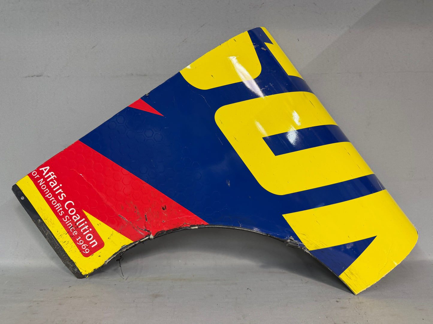 Lavar Scott #45 2026 Pocono Sunoco Nascar Partial Quarter Panel