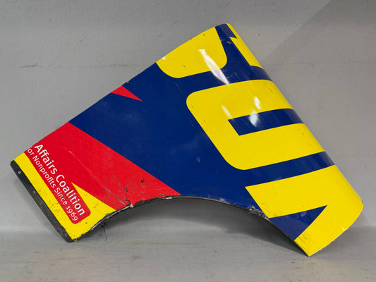 Lavar Scott #45 2026 Pocono Sunoco Nascar Partial Quarter Panel