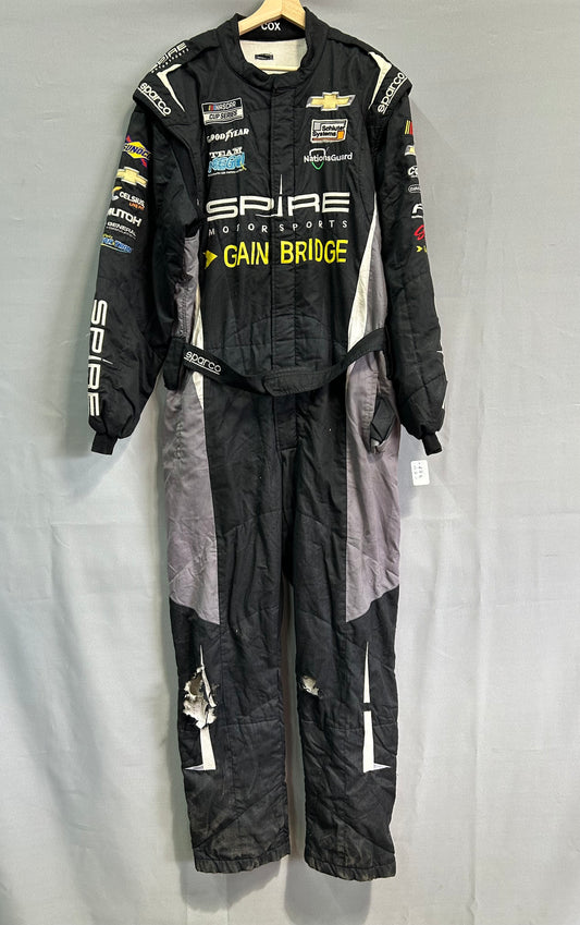 Corey Lajoie #7 2023 Spire Motorsports Nascar Crew Firesuit C-46 W-40 L-34