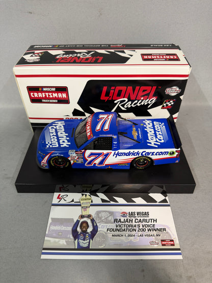 Rajah Caruth #71 2024 Las Vegas Win Hendrick Cars Nascar Diecast