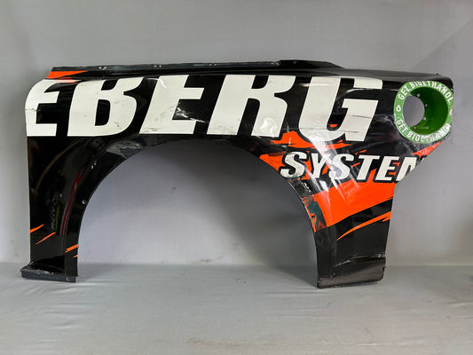Loris Hezeman #27 2022 Charlotte Roval Hezeberg Systems Nascar Quarter Panel