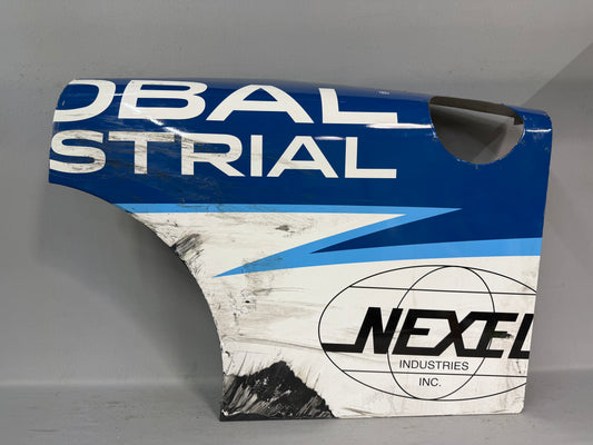 Austin Hill #21 2025 Martinsville Global Industrial Nascar Partial Quarter Panel