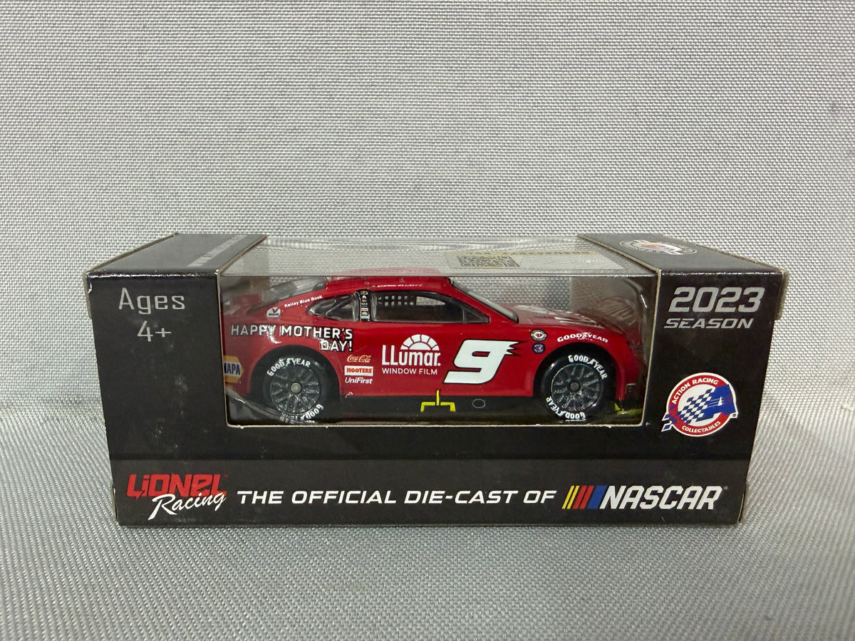 Chase Elliott #9 2023 Llumar Throwback Nascar 1/64 Diecast