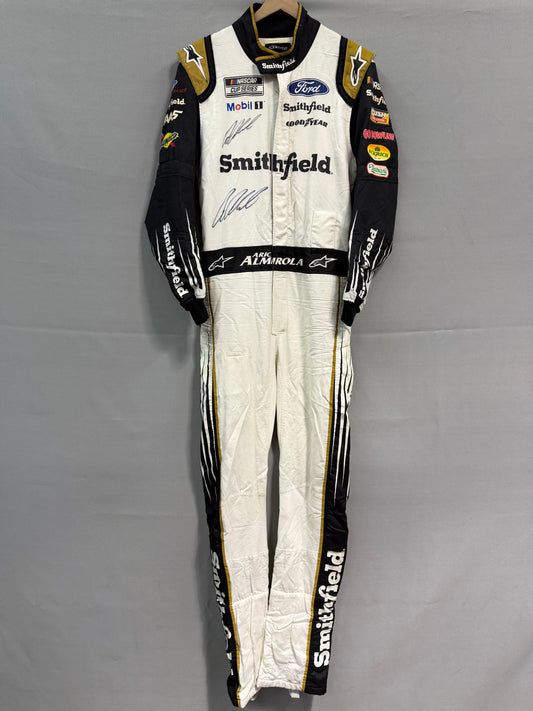 Aric Almirola #10 2020 Smithfield Nascar Autographed Driver Firesuit
