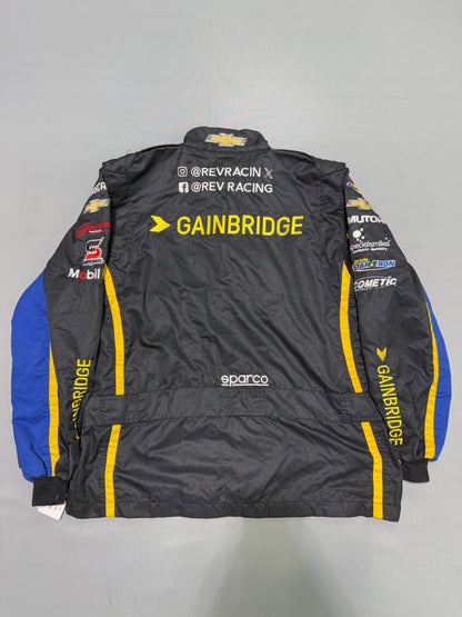 Nick Sanchez #2 2024 Gainbridge Nascar 2 Piece Crew Firesuit C-50 W-40 L-32